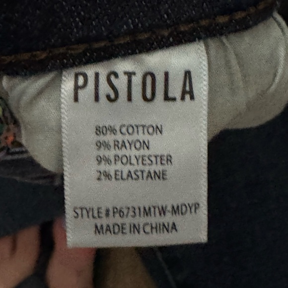 Pistola Midnight Blue Skinny Jeans - Picture 8 of 9